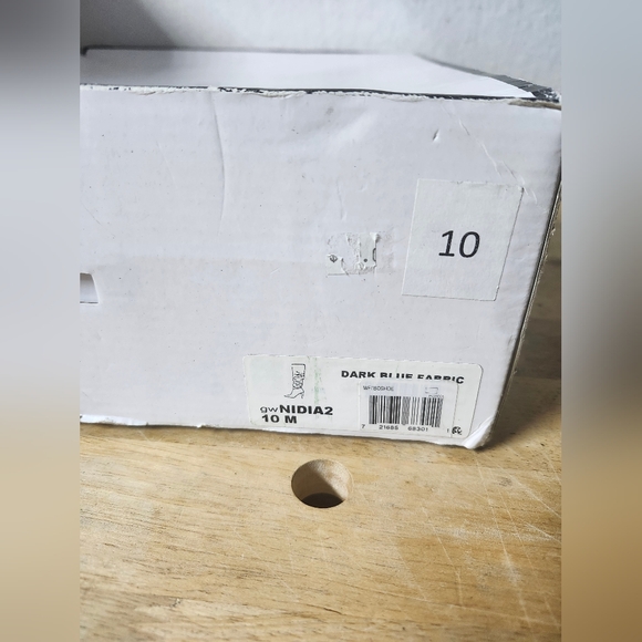 Guess Dark Denim Blue Fabric Nidia 2 Knee High Boots Size 10M - Picture 9 of 10